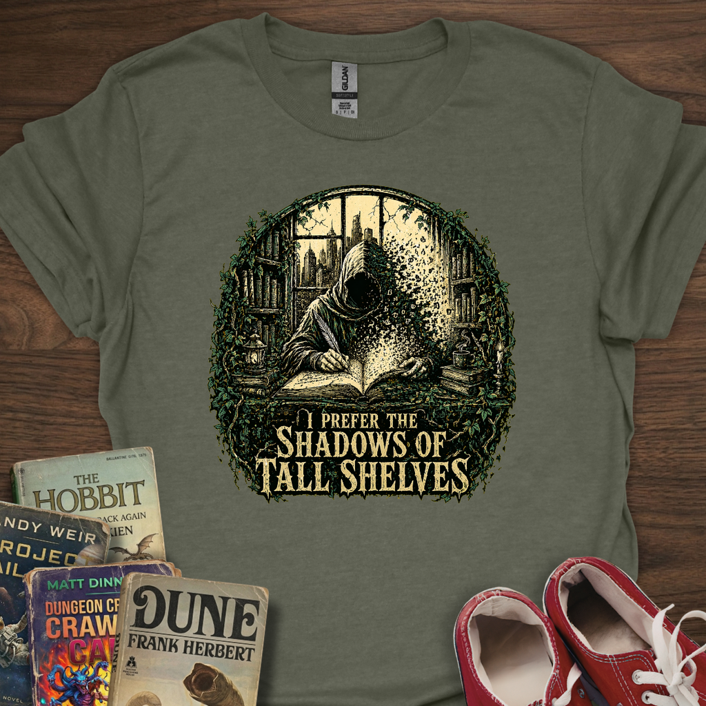 Shadows Of Tall Shelves T-Shirt