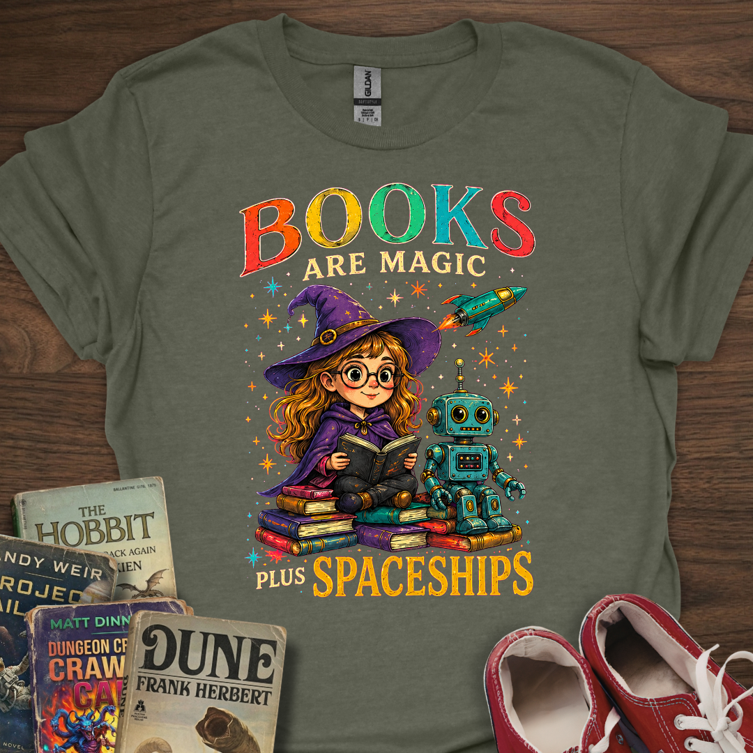 Books Are Magic T-Shirt