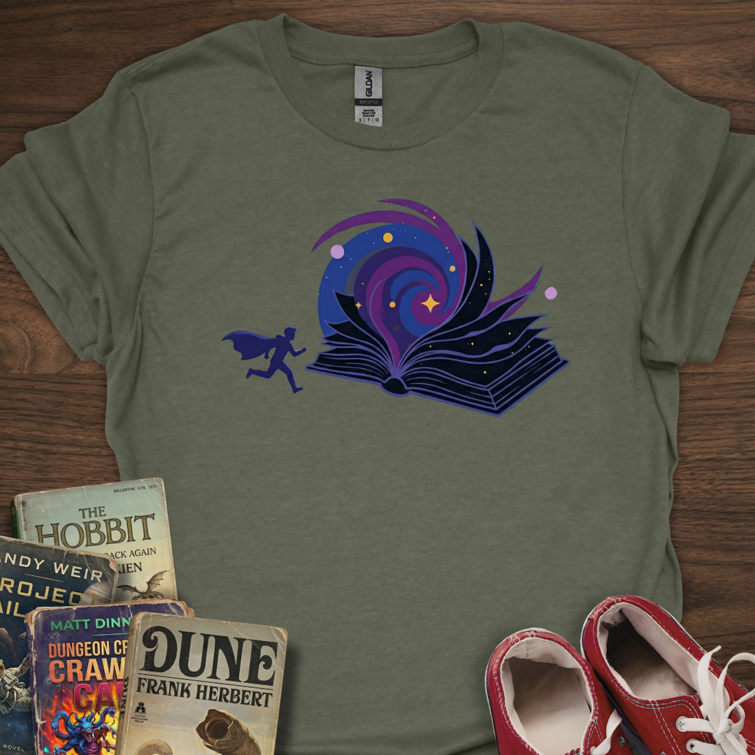 Escape To Books T-Shirt