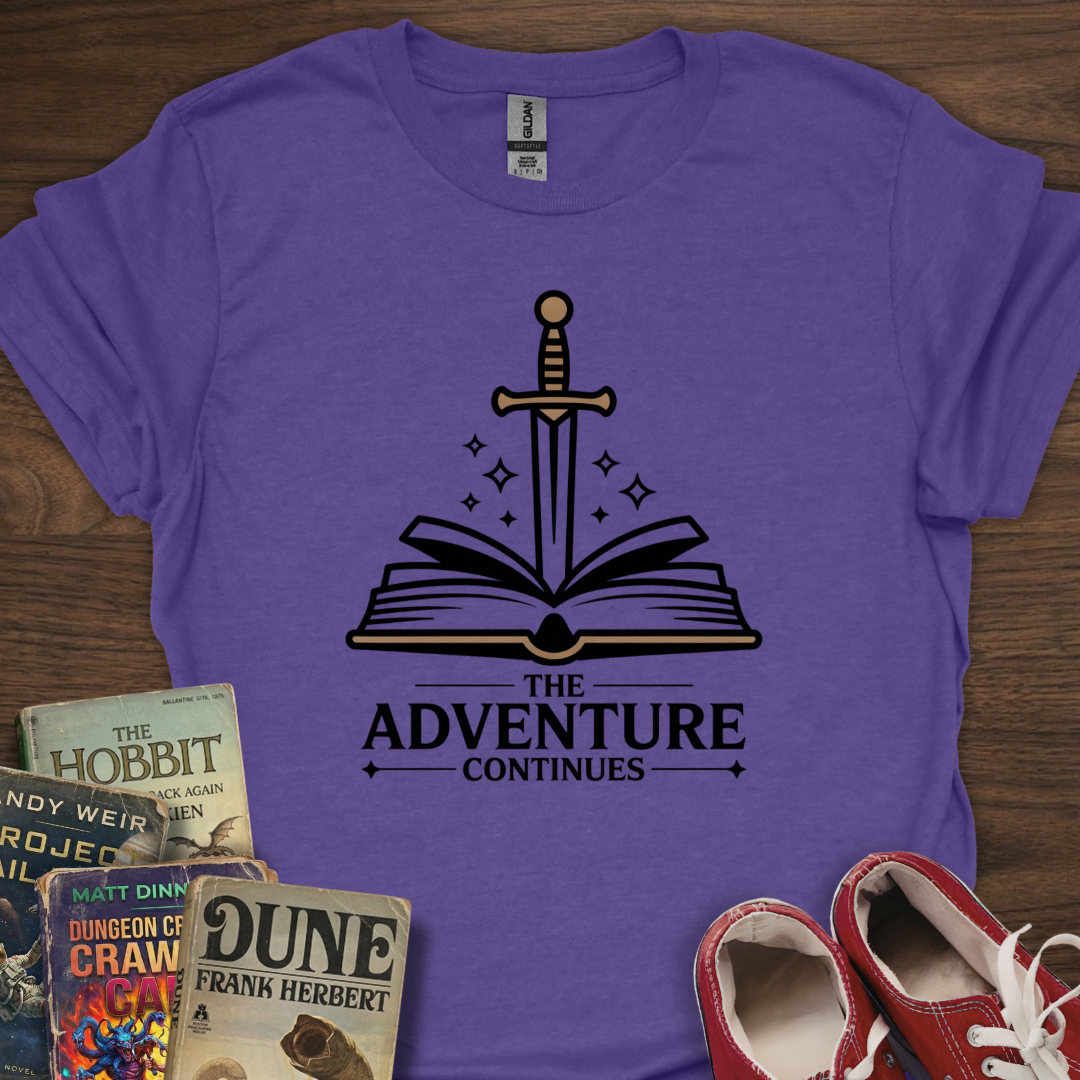 The Adventure Continues T-Shirt