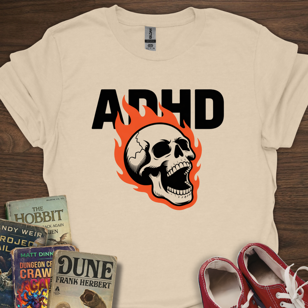 ADHD Flames T-Shirt