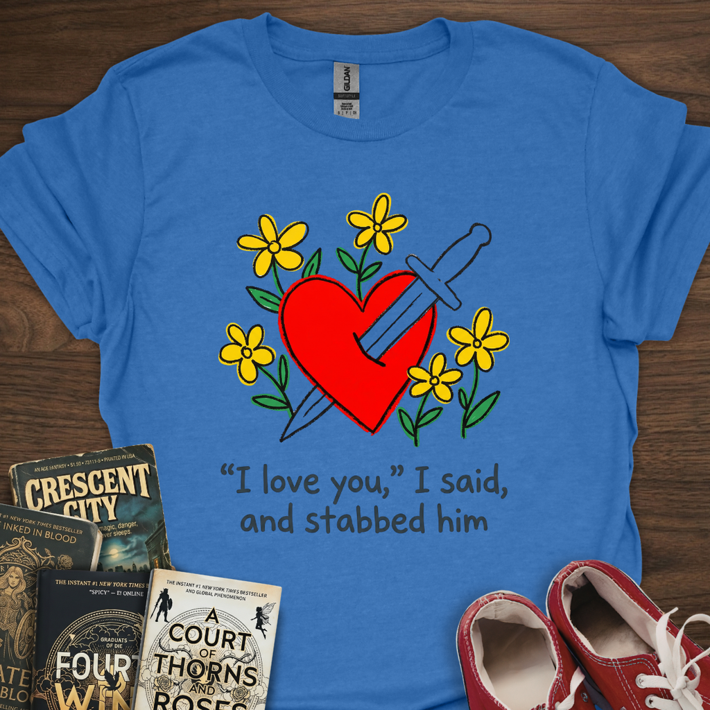 Stabbed Drawing T-Shirt
