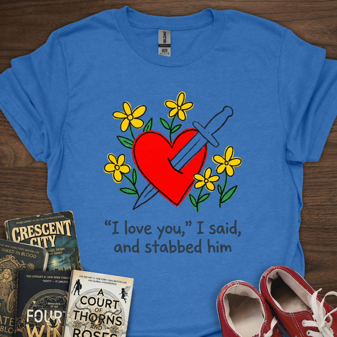Stabbed Drawing T-Shirt