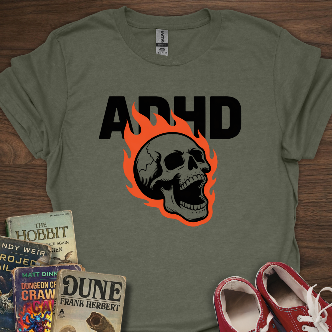 ADHD Flames T-Shirt