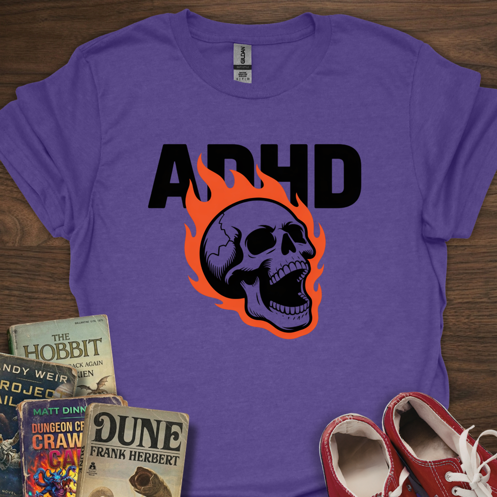 ADHD Flames T-Shirt