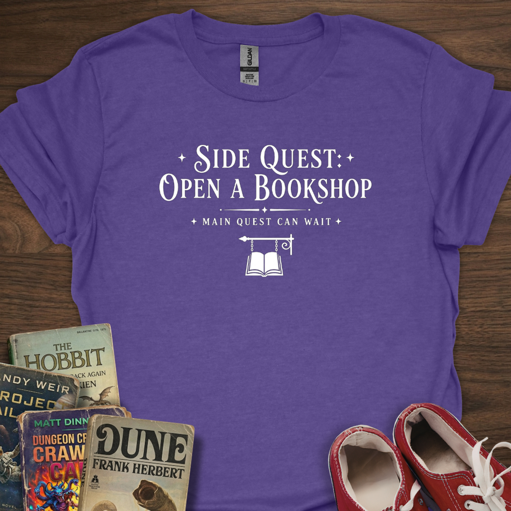 Side Quest Bookshop T-Shirt