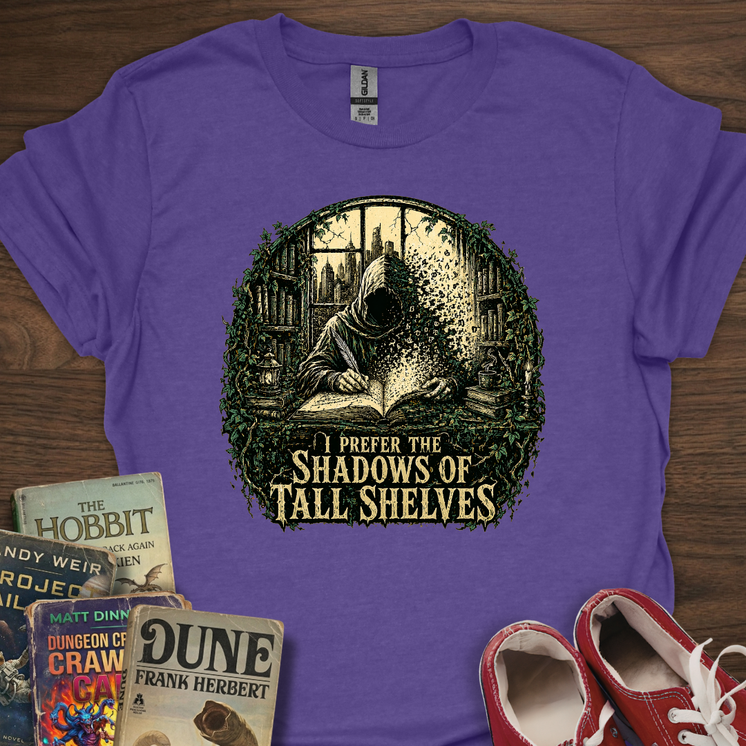 Shadows Of Tall Shelves T-Shirt