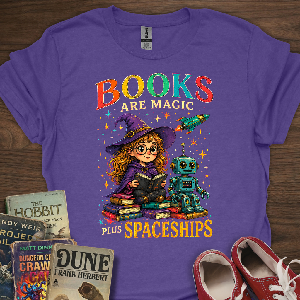 Books Are Magic T-Shirt