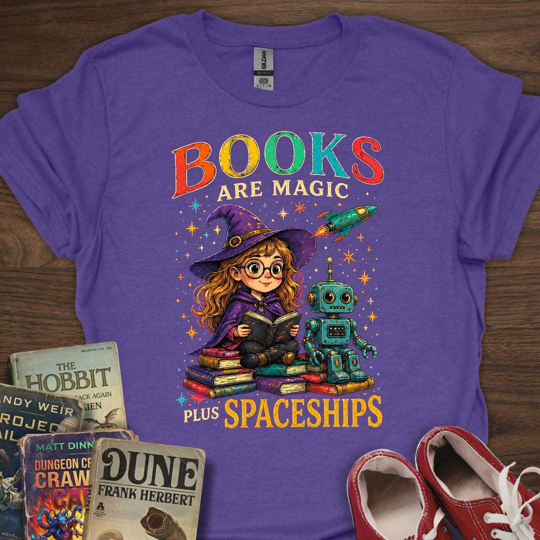 Books Are Magic T-Shirt