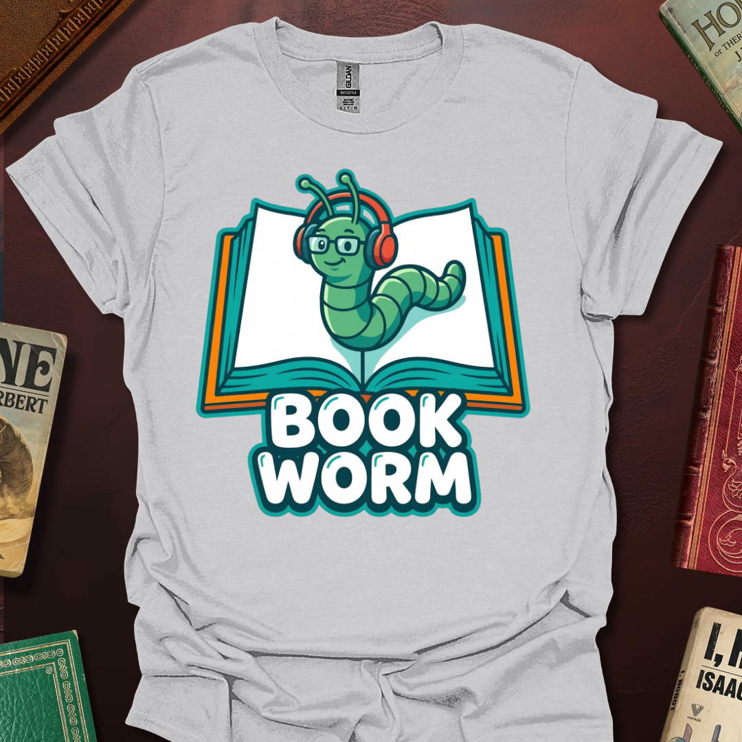 Book Worm Logo T-Shirt
