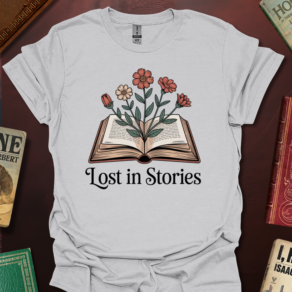 Lost In Stories Flowers T-Shirt