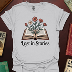 Lost In Stories Flowers T-Shirt