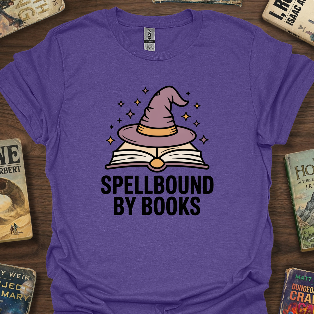 Spellbound By Books T-Shirt