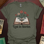 Lost In Stories Flowers T-Shirt