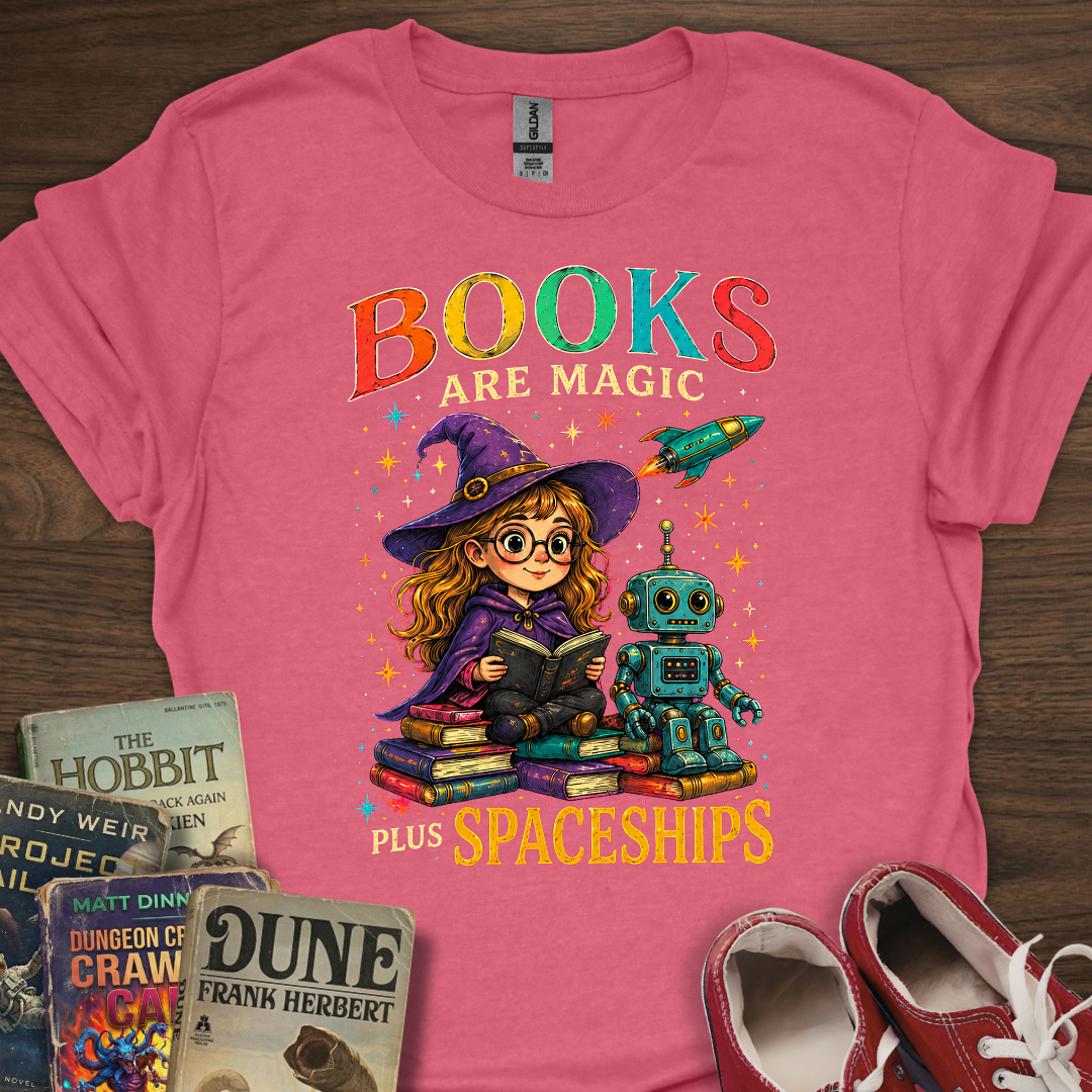 Books Are Magic T-Shirt