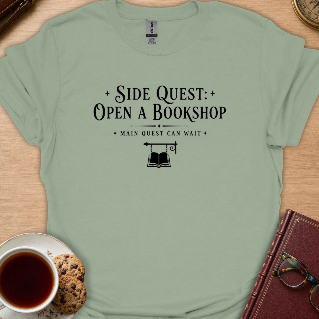 Side Quest Bookshop T-Shirt