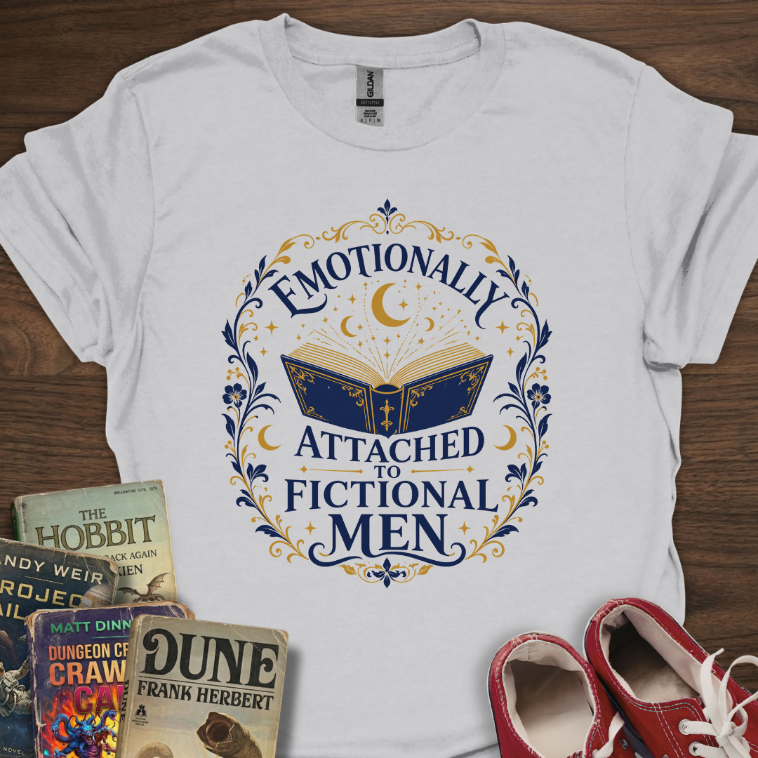 Emotionally Attached Emobroidery T-Shirt