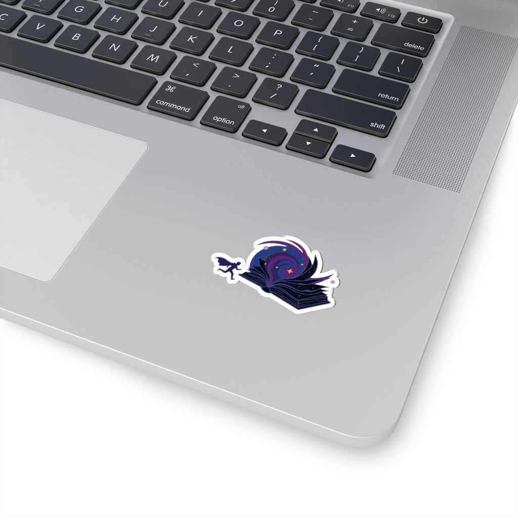 Escape To Books Sticker