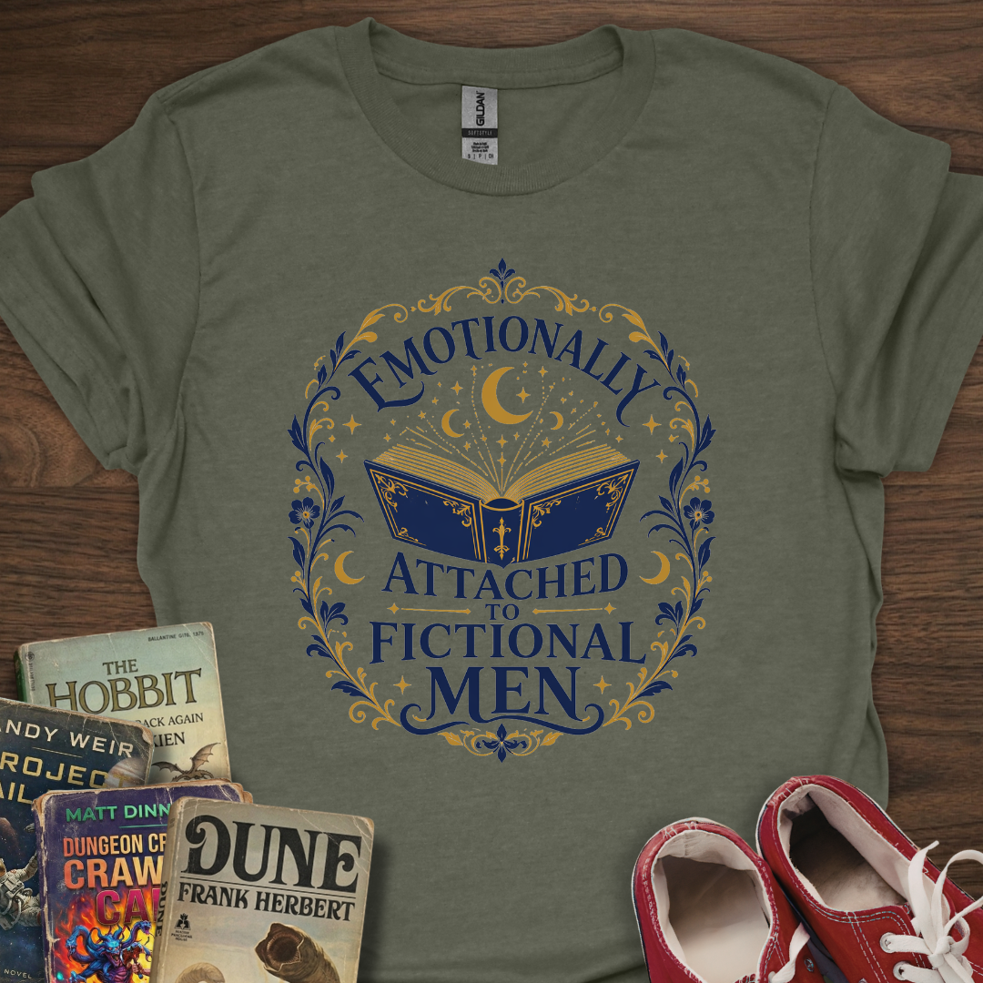 Emotionally Attached Emobroidery T-Shirt