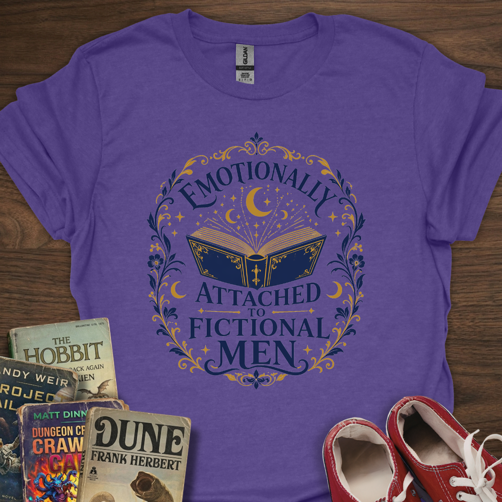 Emotionally Attached Emobroidery T-Shirt