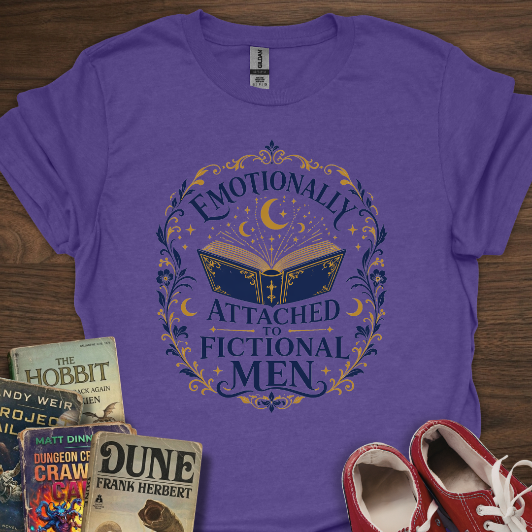 Emotionally Attached Emobroidery T-Shirt