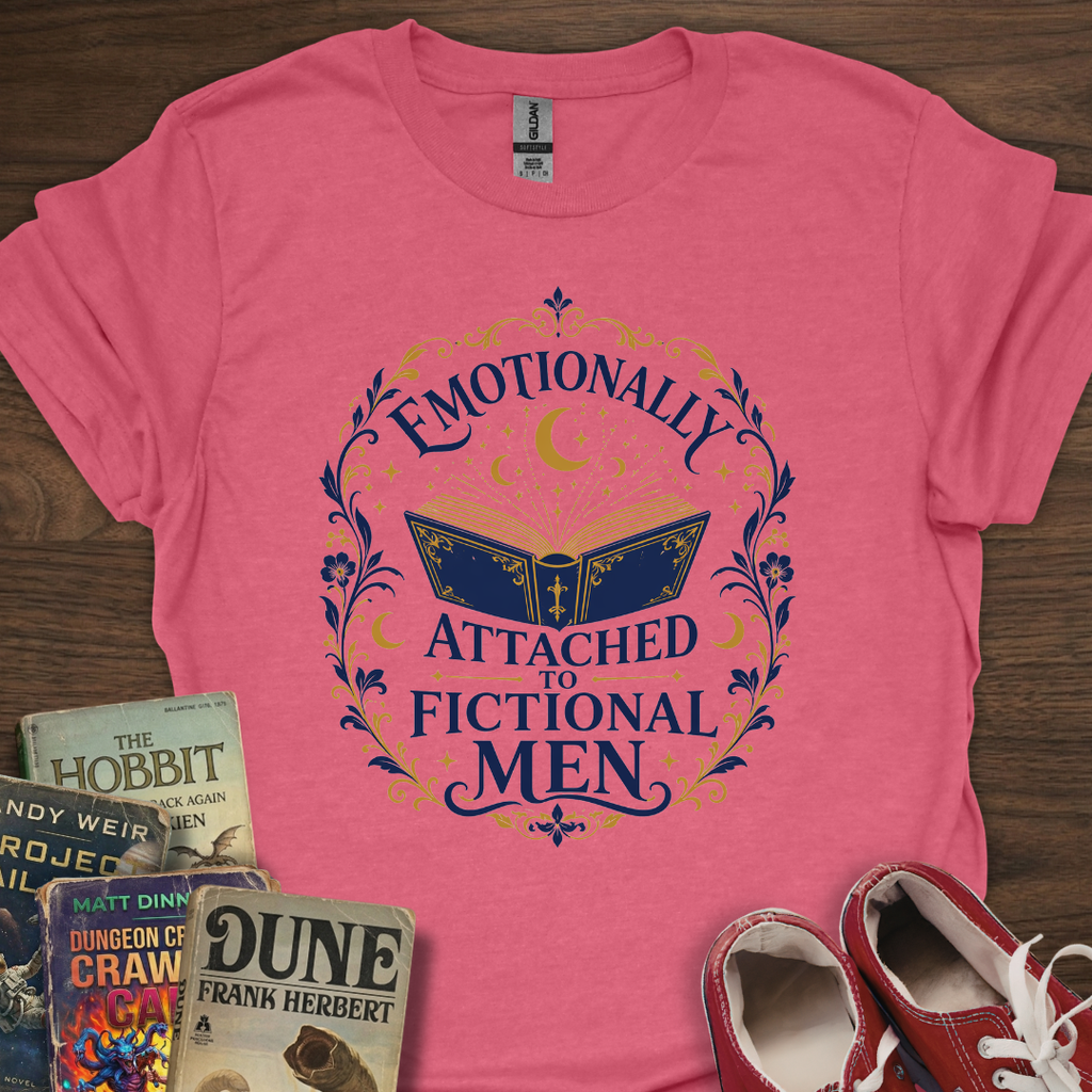Emotionally Attached Emobroidery T-Shirt