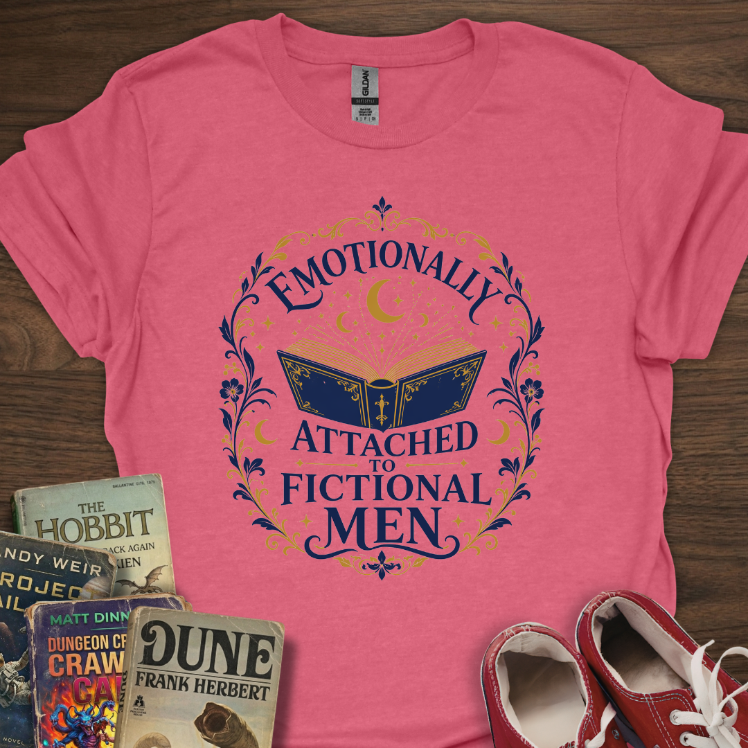 Emotionally Attached Emobroidery T-Shirt