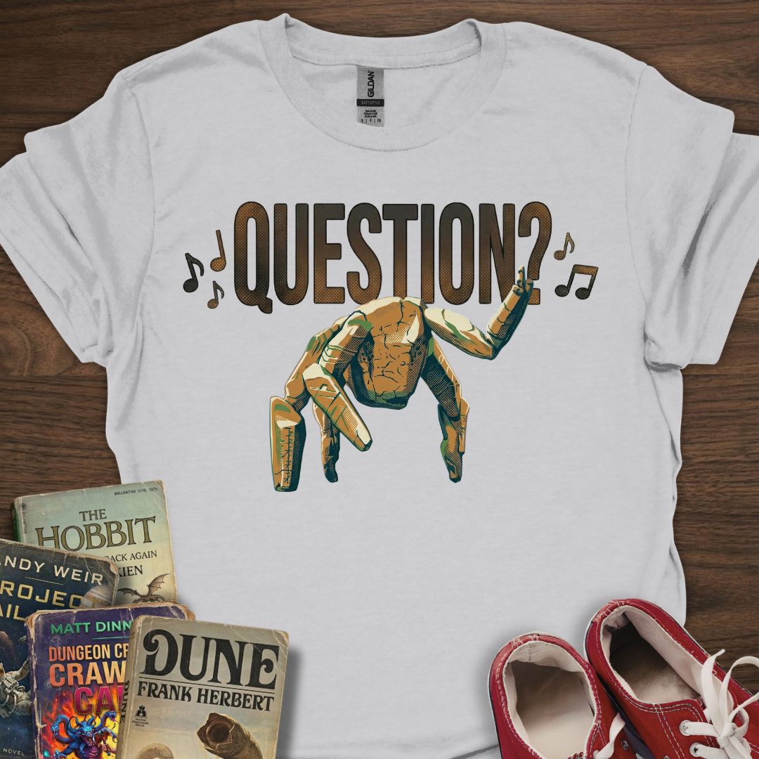 Question? Rocky Stress T-Shirt