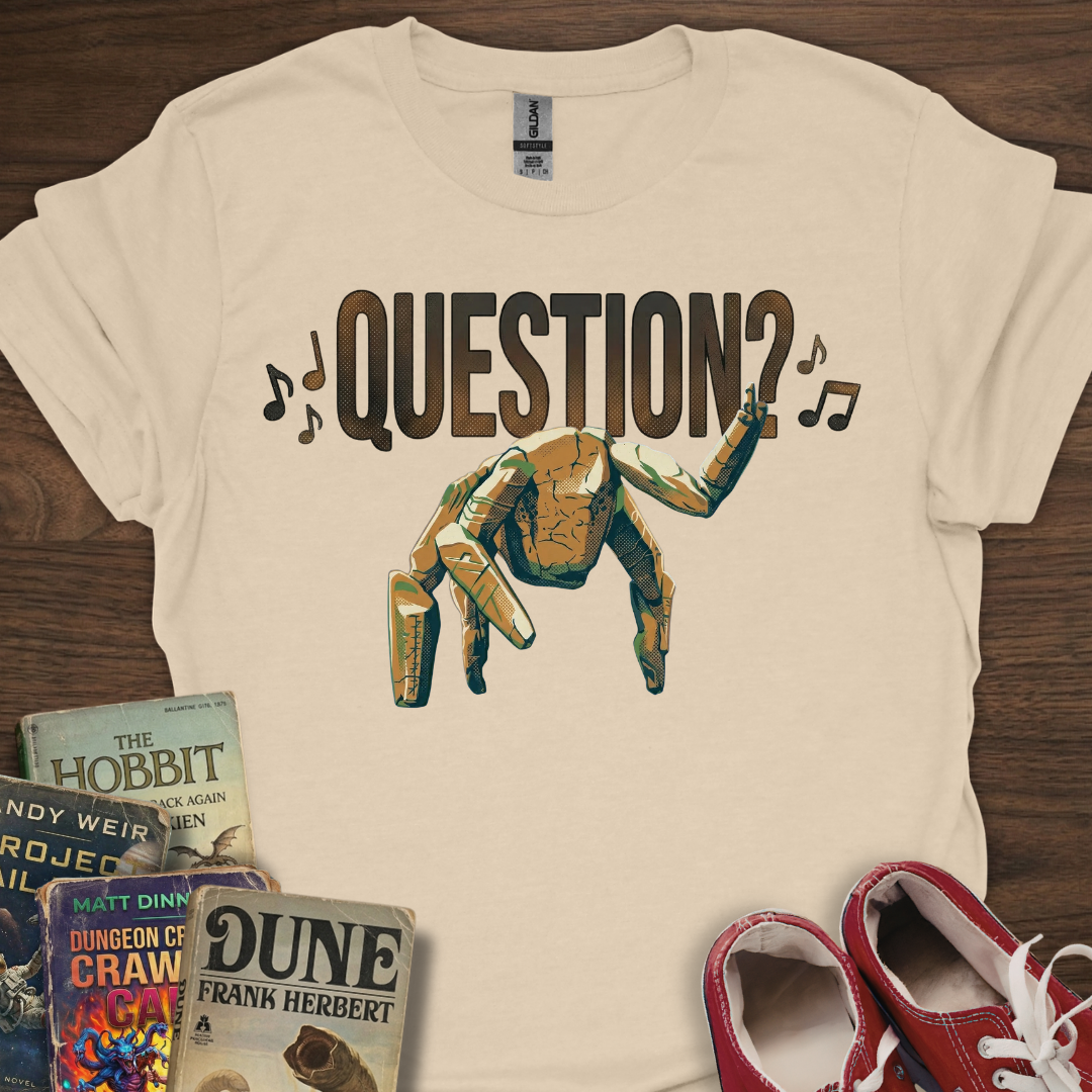 Question? Rocky Stress T-Shirt