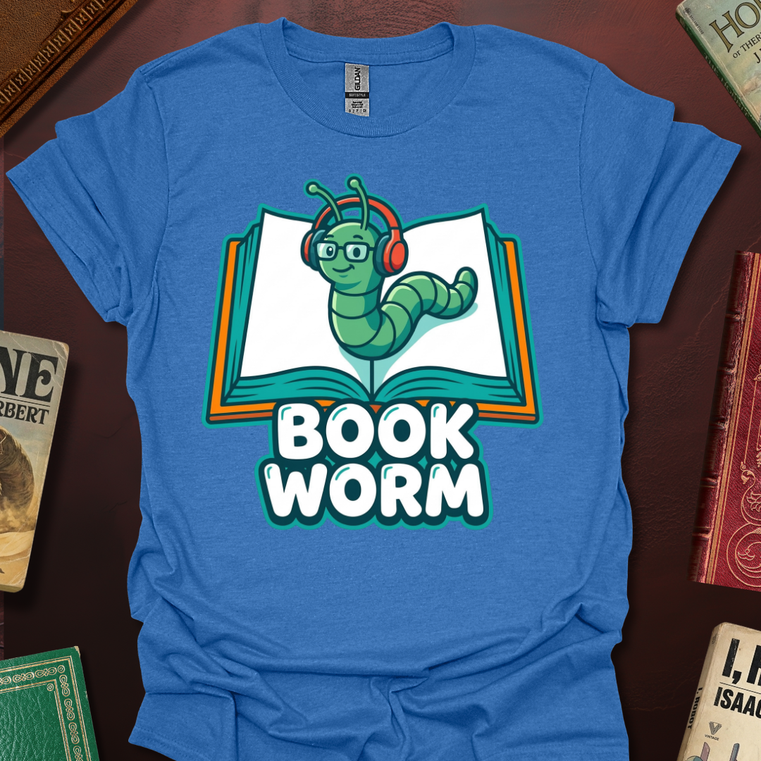 Book Worm Logo T-Shirt